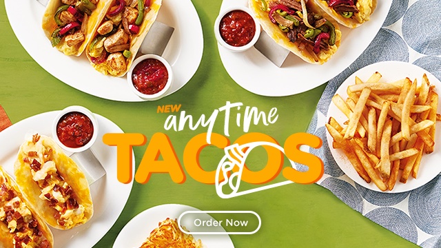 IHOP Anytime TACOS