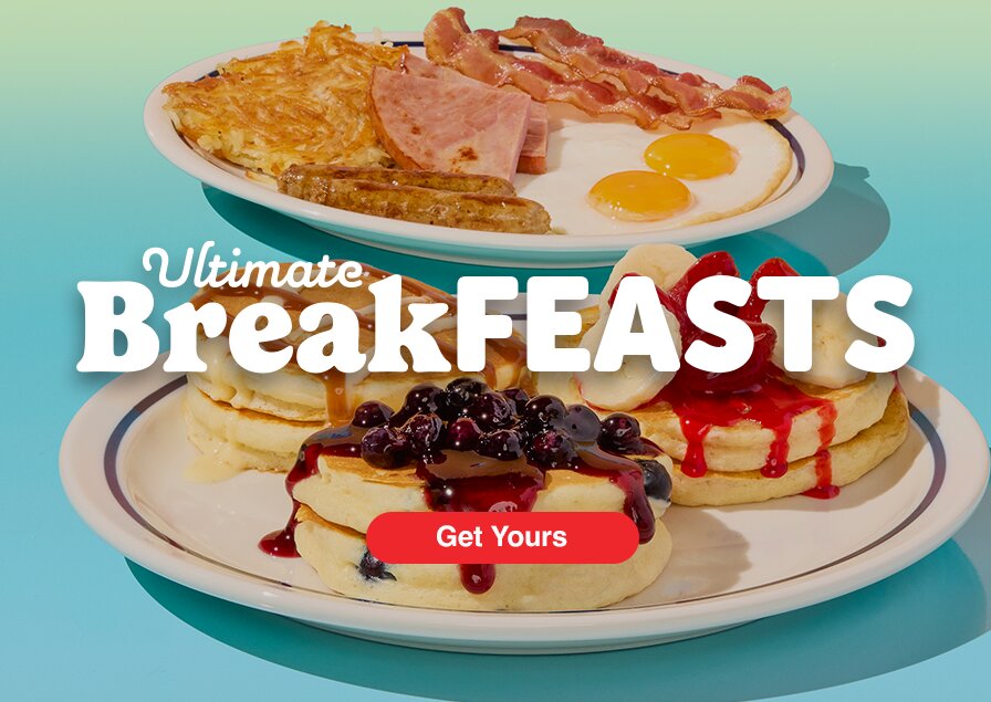IHOP BreakFEAST pancake flight