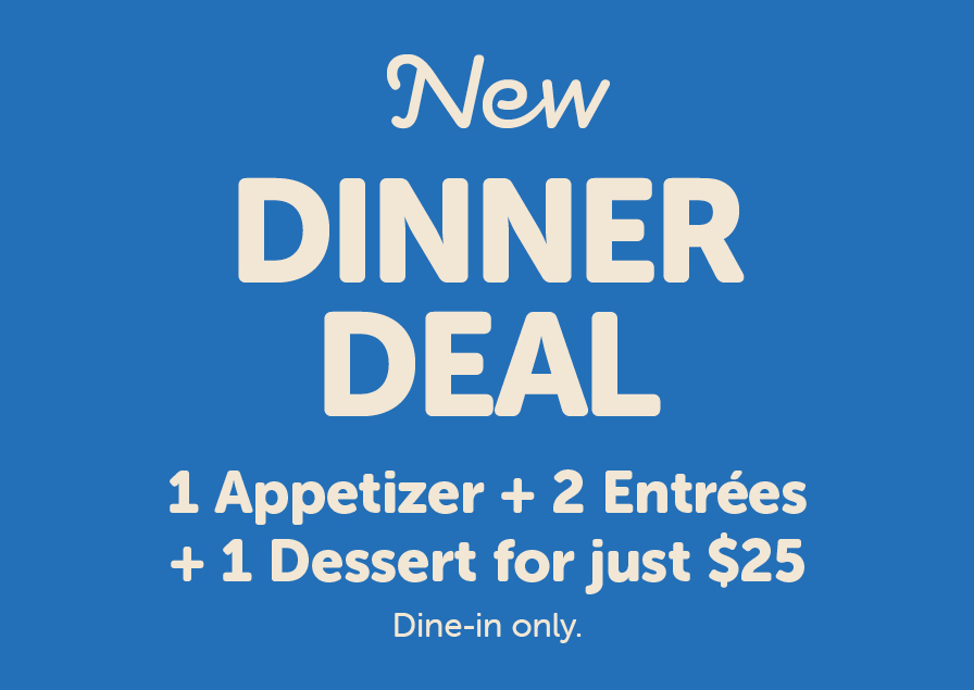 IHOP Dinner Special – Dine in only