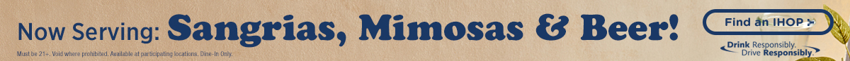 Now Serving: Sangrias, Mimosas & Beer!